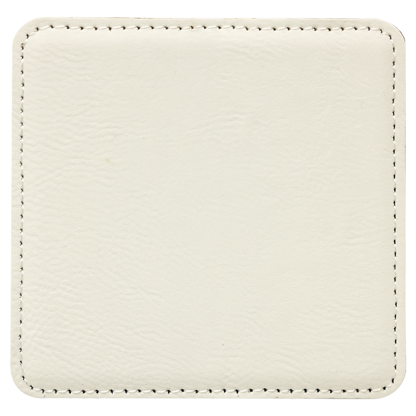 4" x 4" Custom Square Leatherette Coaster