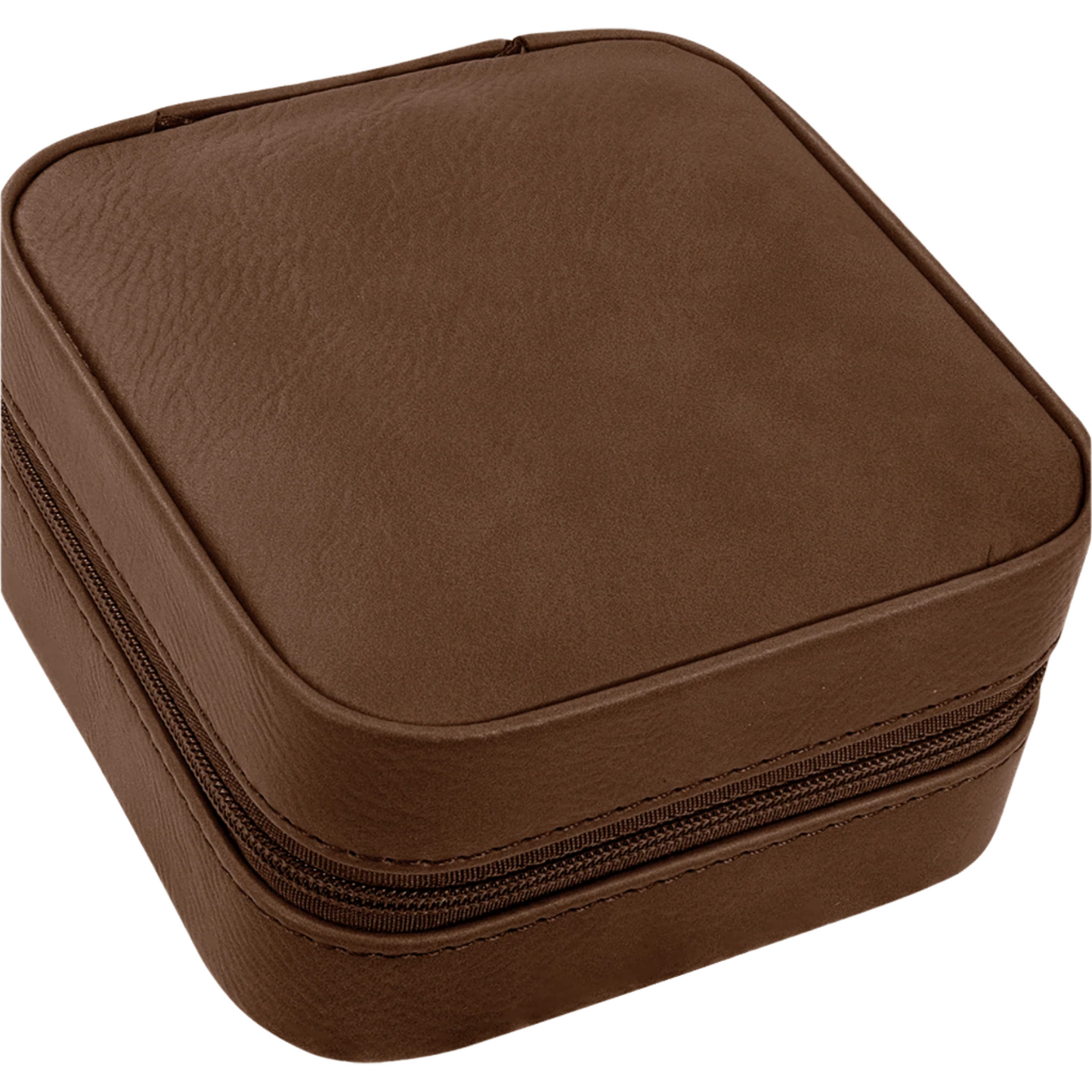 Dark Brown Travel Jewelry Box