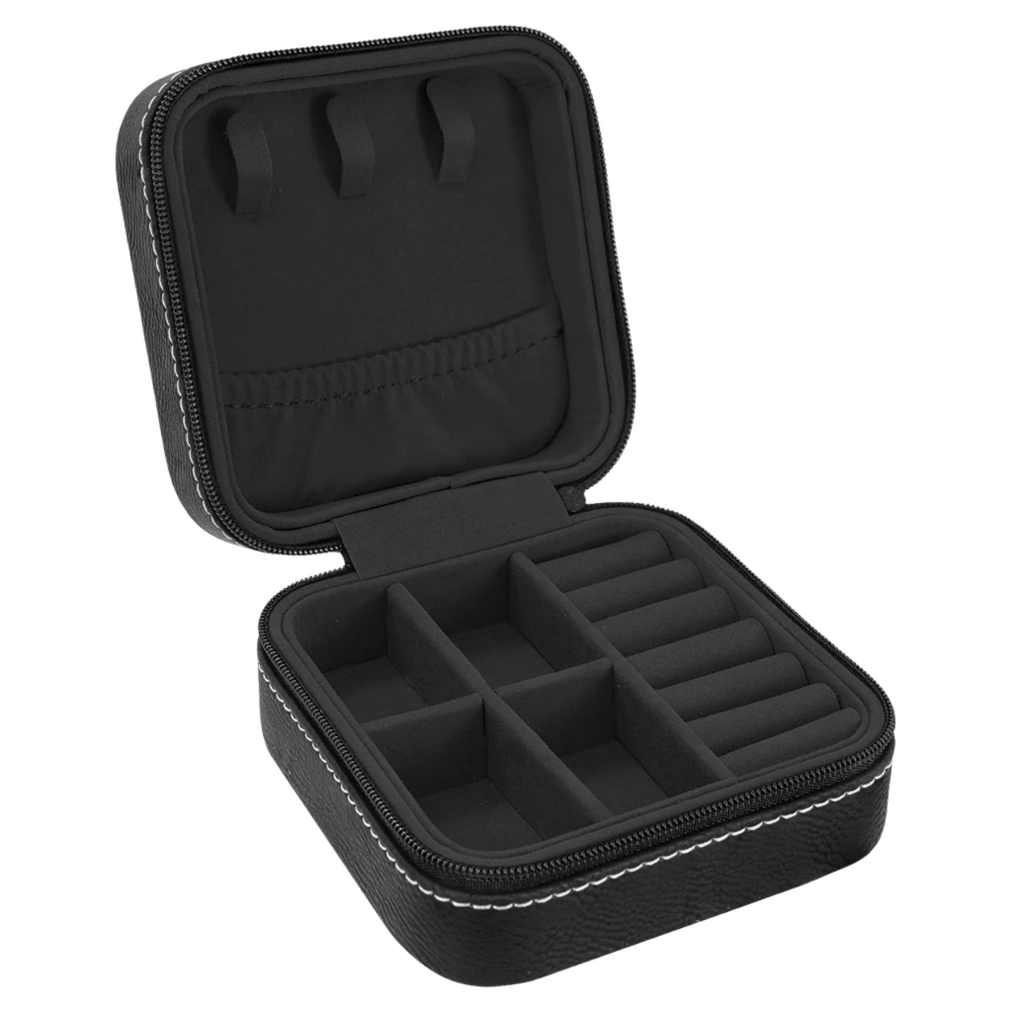 Black Travel Jewelry Box