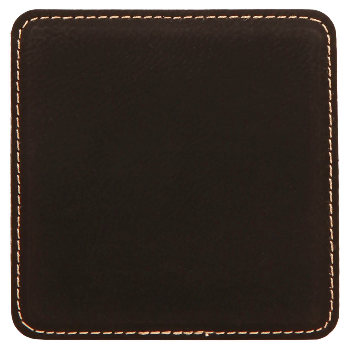 4" x 4" Custom Square Leatherette Coaster