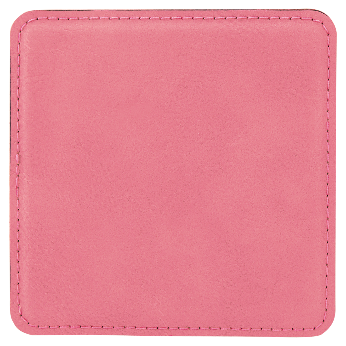 4" x 4" Custom Square Leatherette Coaster