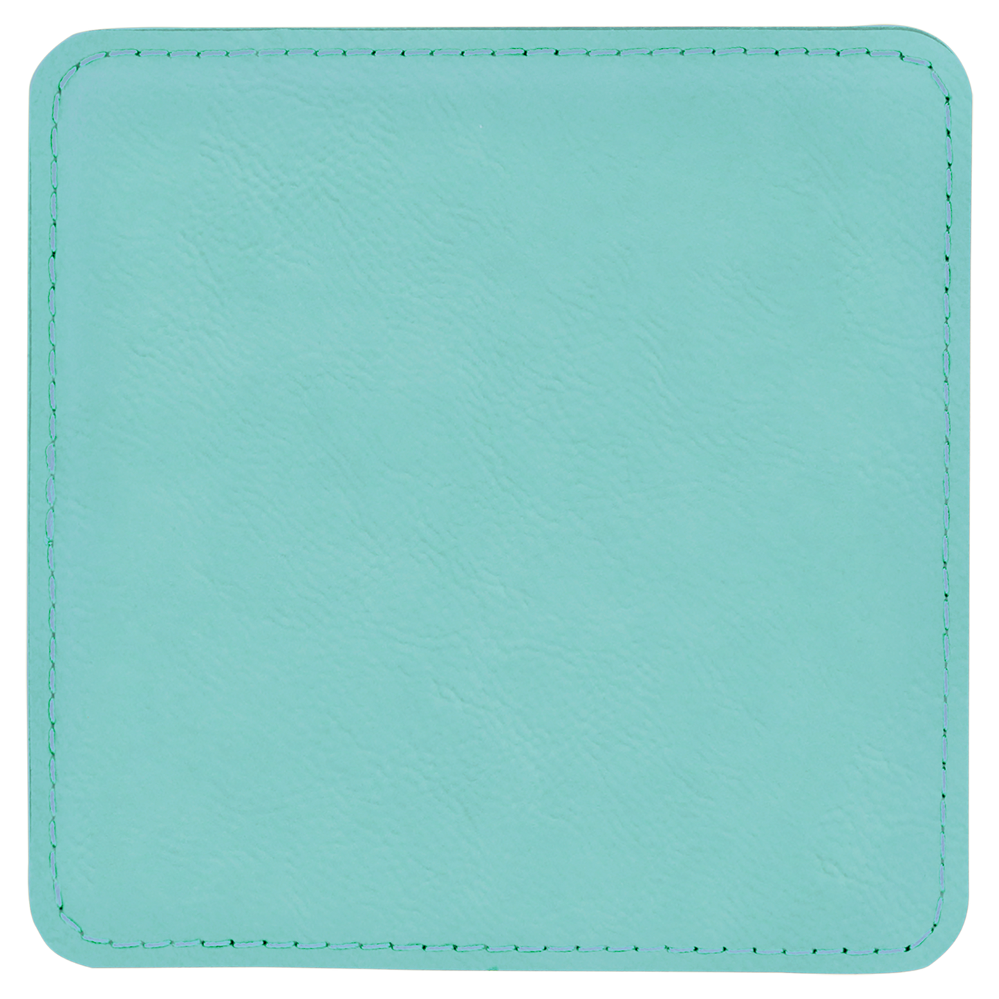 4" x 4" Custom Square Leatherette Coaster