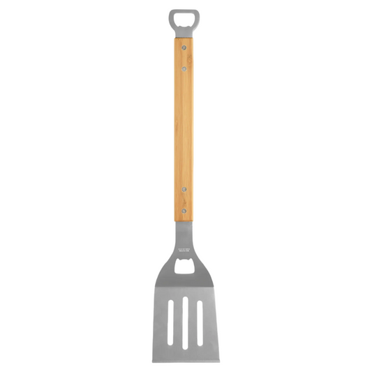 Custom Bamboo BBQ Spatula With Bottle Opener