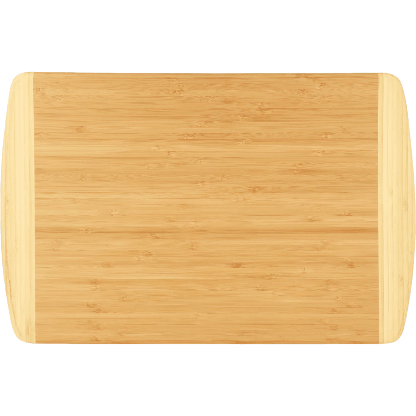 Custom Bamboo Two-Tone Cutting Board