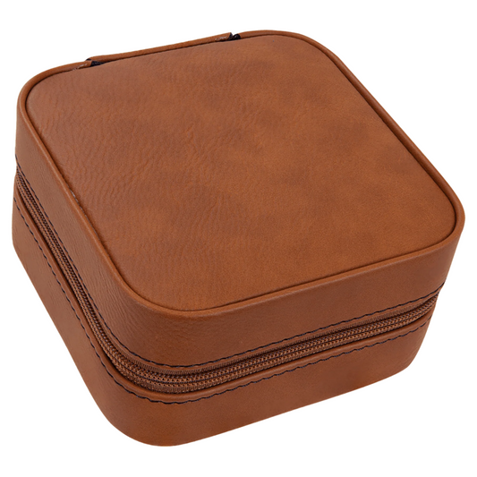 Rawhide Travel Jewelry Box