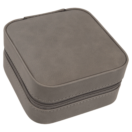 Gray Travel Jewelry Box