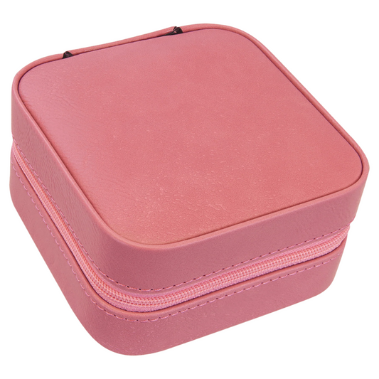 Pink Travel Jewelry Box