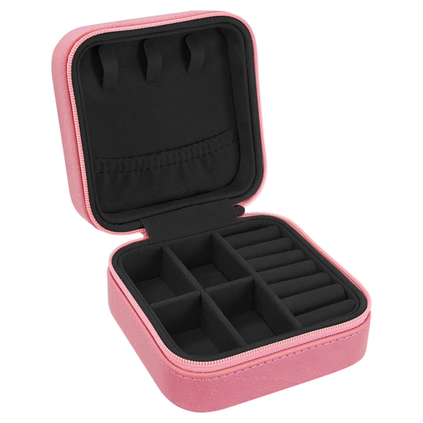 Pink Travel Jewelry Box