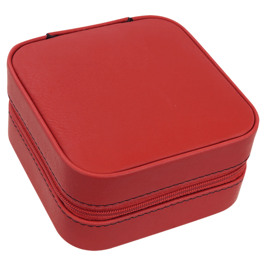 Red Travel Jewelry Box