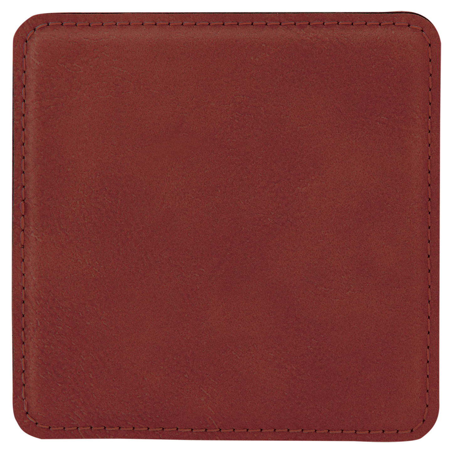 4" x 4" Custom Square Leatherette Coaster