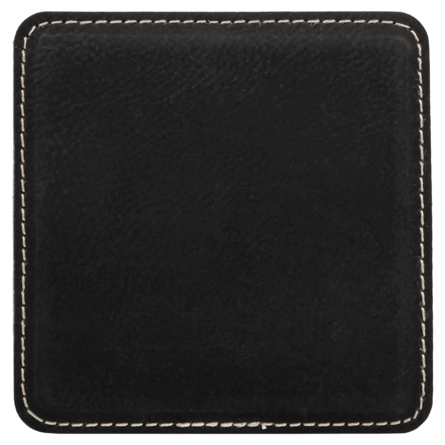 4" x 4" Custom Square Leatherette Coaster