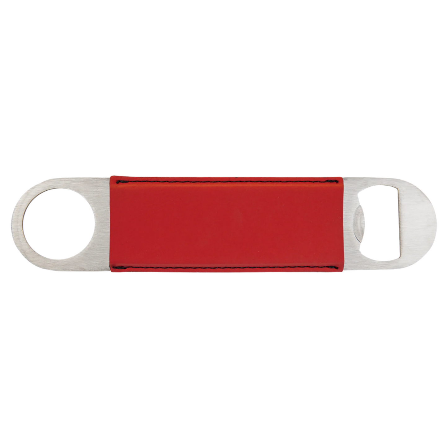 1 1/2" x 7" Custom Leatherette Bottle Opener