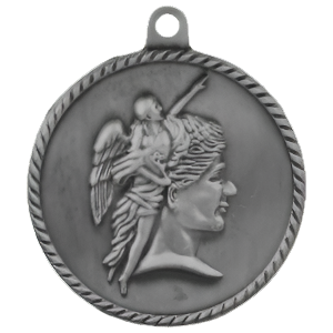 2" High Relief Achievement Medal with Neck Ribbon