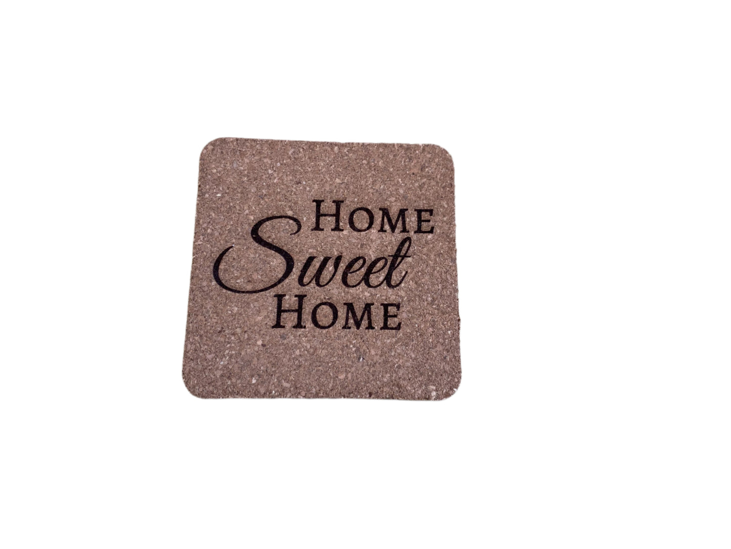 Square Cork Coasters - 4 Pack