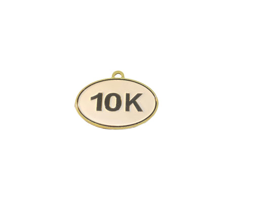 2 1/2" x 1 7/8" 10k Gold Outline Medal