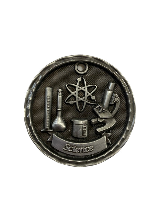 2" Silver Science Medal