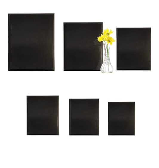 Black Piano Finish Plaque